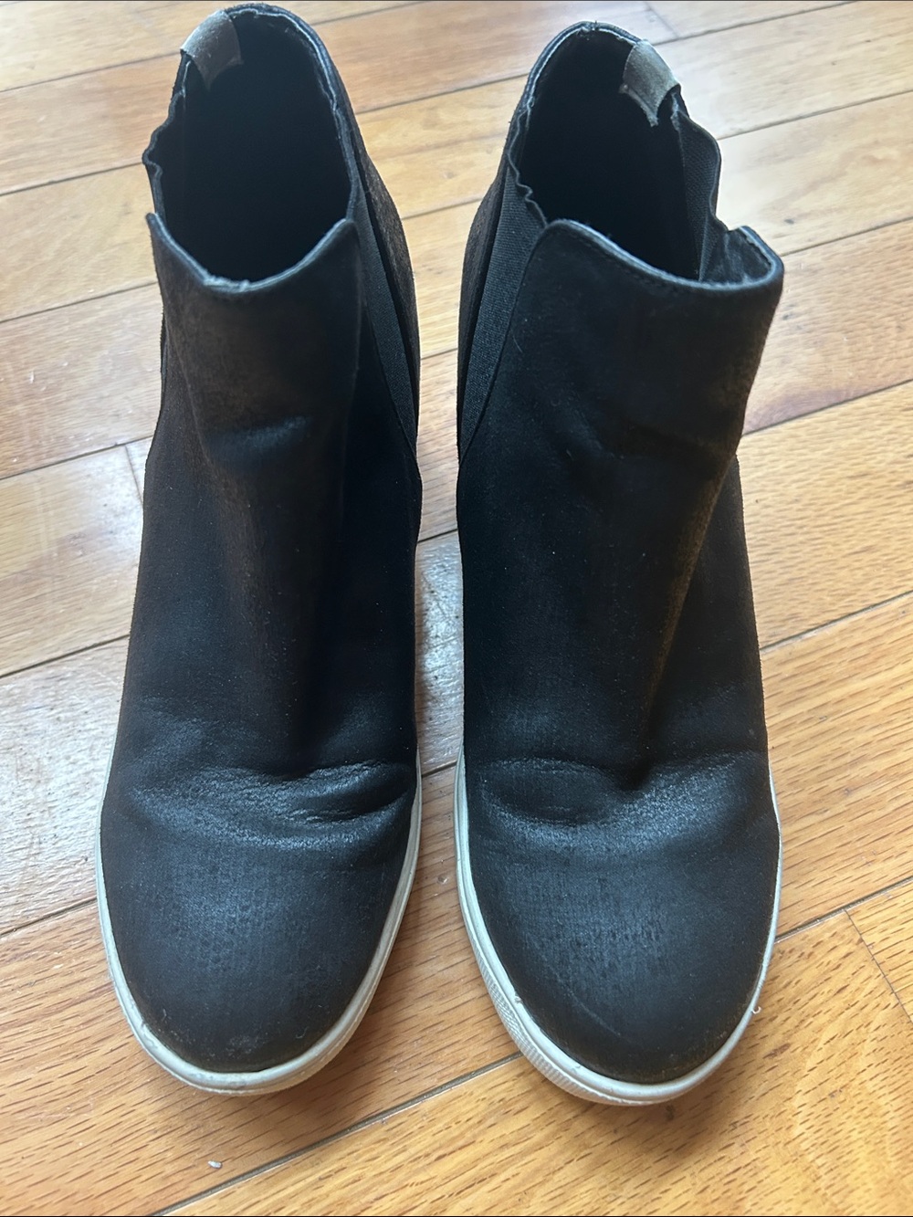 Coconuts by Matisse Black Slip-On Ankle Booties